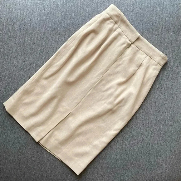 Christian Dior 100% Wool Vintage Pencil Skirt Size 8 - Picture 3 of 8
